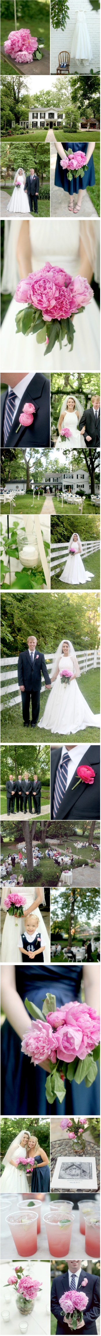 pink peony wedding bride with pink peony wedding bouquet