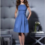 cornflower blue high neckline bridesmaid dress cornflower blue high neckline bridesmaid dress