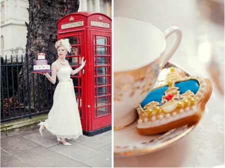 Nice cup of tea! cup of tea and crown biscuit