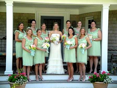 Lela Rose Bridesmaid Dresses: Real Wedding