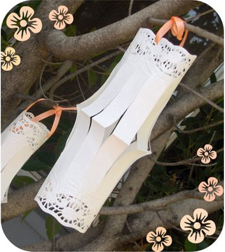 Outdoor Wedding Lighting: DIY Paper Lanterns