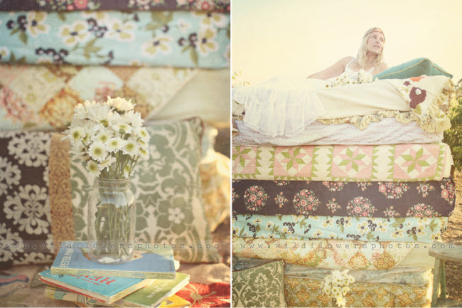 The Princess and the Pea Wedding Shoot Inspiration
