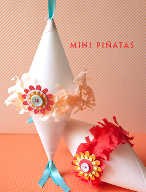 The Perfect Wedding Favor for your Kids Table: Mini Pinatas