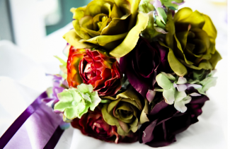 purple flower bouquet purple flower bouquet