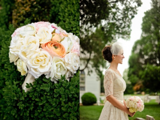 Bride holding bouquet bride holding rose bouquet