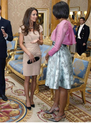 Image via Fashion Telegraph.co.uk Duchess of Cambridge and Michelle Obama
