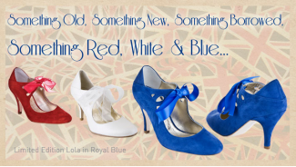 Shoes by Rachel Simpson red, white and blue shoes