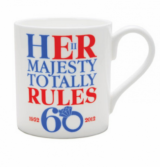 Mug by Hunky Dory Home Diamond Jubilee Mug