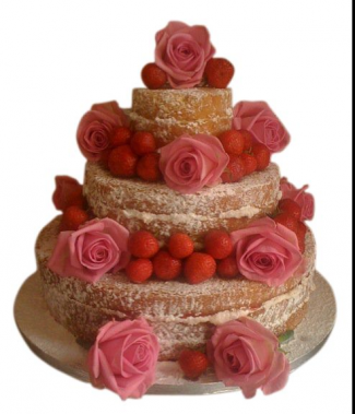 GC Couture Cakes flower theme wedding cake