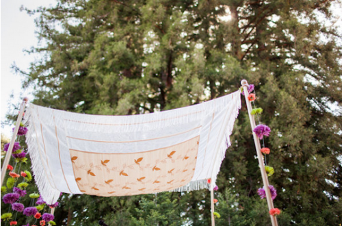 Chuppah Chuppah at fusion wedding