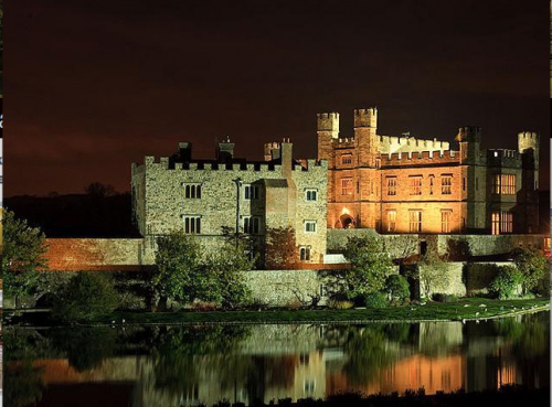 Leeds Castle getting married in a castle