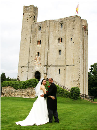 Headingham Castle in Essex by Studio 1 Photography getting married in a castle