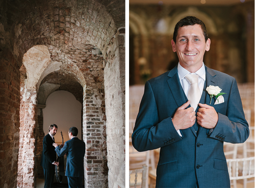 bridegroom at Powerscourt