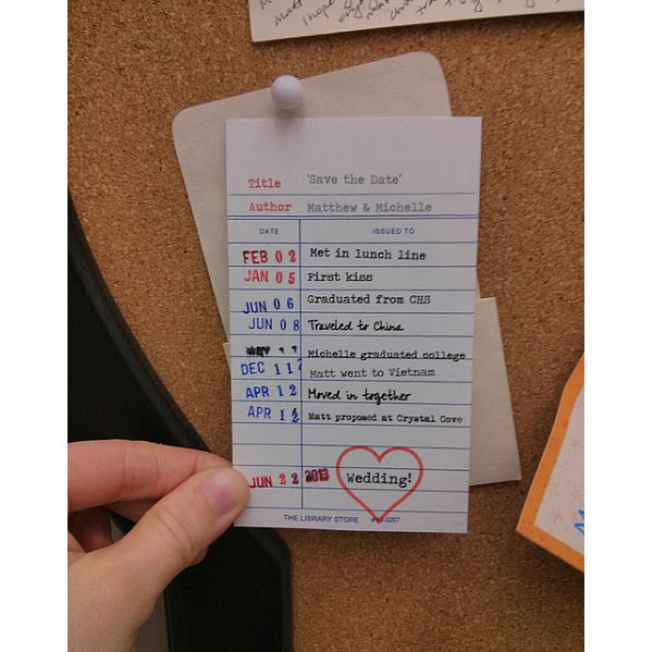 Unique Save the Date Idea
