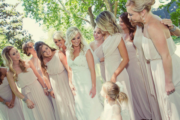 Bring Out the Mixed Matched Bridesmaid Dresses!