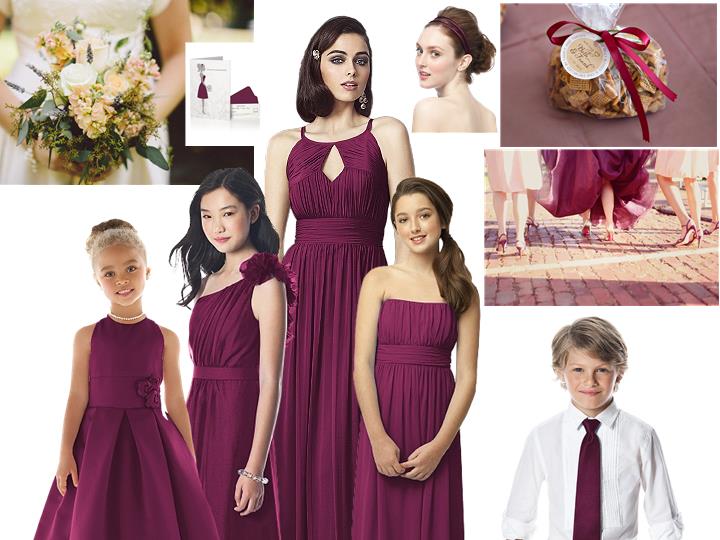 A Pantone Ruby Fall Wedding!