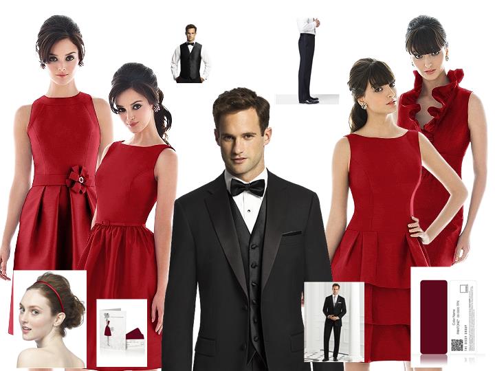 A Pantone Garnet Fall Wedding