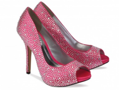 Coloured Wedding Shoes by Paradox Pink from Elegant Steps