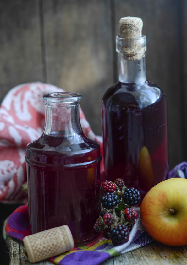 Blackberry and Apple Gin by Larder Love