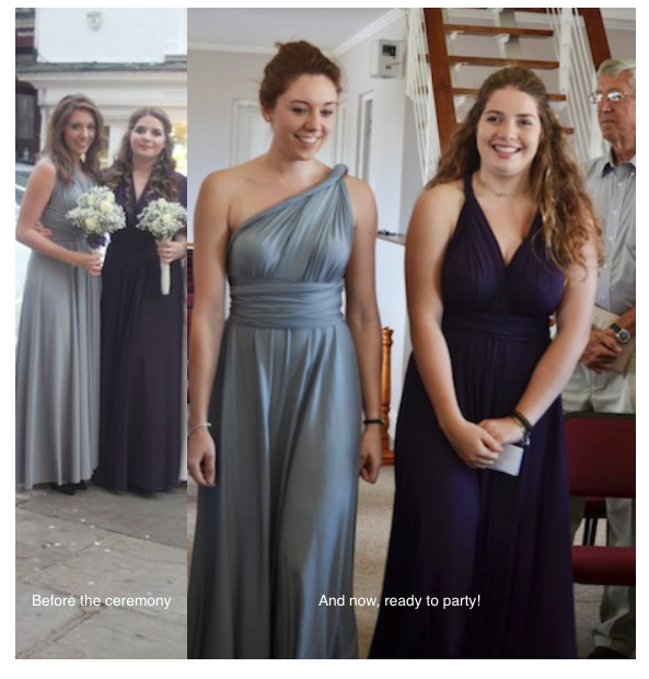 teenage bridesmaids