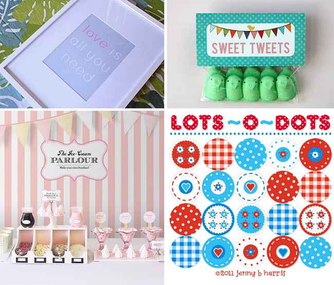 DIY Wedding Decoration Ideas: Free Printables