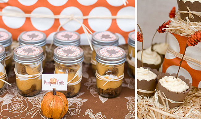 fall bridal shower ideas