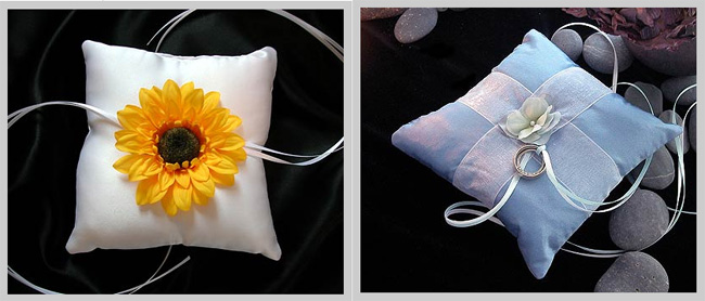 custom ring bearer pillows