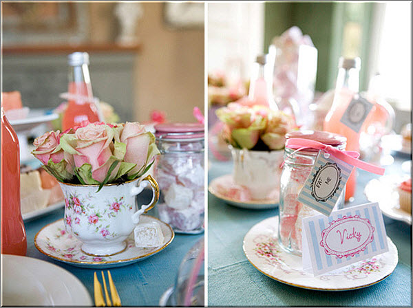 tea party bridal shower