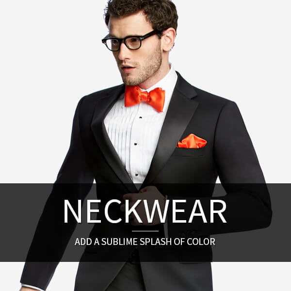 Neckwear - Ties & Bowties: Add a sublime splash of color.